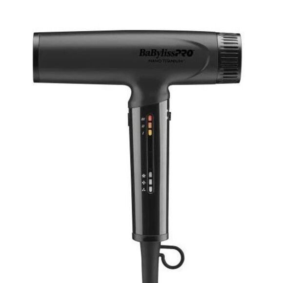 BaBylissPRO Nano Titanium Matte Black Light Ionic High-Speed Dryer | BNTC9200MB - Picture 3 of 4